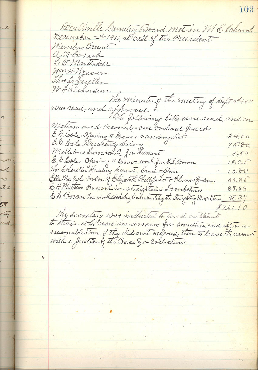 minute book